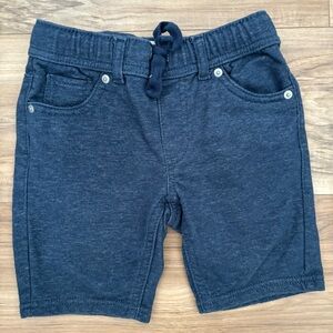Boys Levi’s Navy Knit Pull-On Shorts